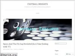 Sites similar to footballinsights.wordpress.com