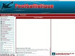 Sites similar to footballistique.com