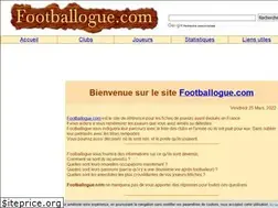 Sites similar to footballogue.com