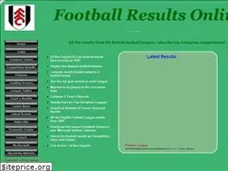 Sites similar to footballresultsonline.co.uk