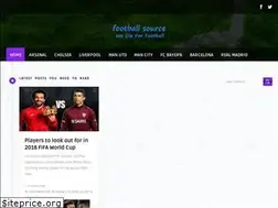 Sites similar to footballsource.co.uk