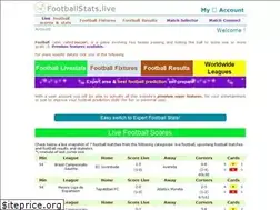 Sites similar to footballstats.live