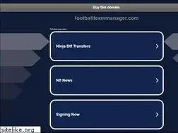 Sites similar to footballteammanager.com