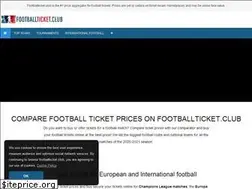 Sites similar to footballticket.club