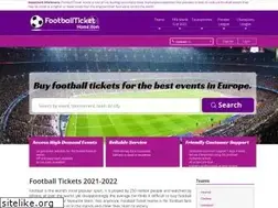 Sites similar to footballtickethome.com