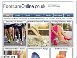 Sites similar to footcareonline.co.uk