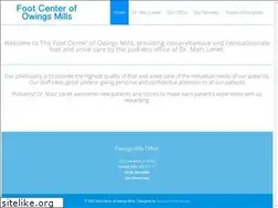 Sites similar to footcenterofowingsmills.com