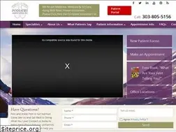 Sites similar to footdoctorscolorado.com