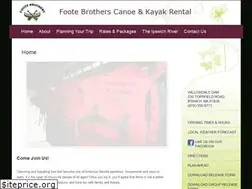 Sites similar to footebrotherscanoes.com