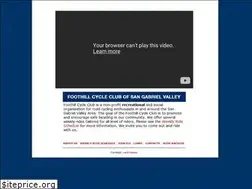 Sites similar to foothillcycle.org