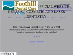 Sites similar to foothilldental.com