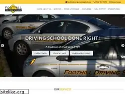 Sites similar to foothilldriving.com