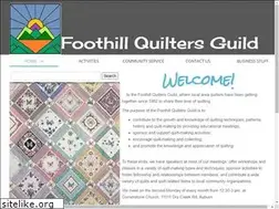 Sites similar to foothillquilters.org