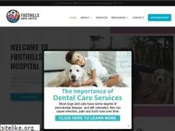 Sites similar to foothillsanimalsco.com