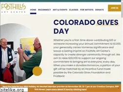 Sites similar to foothillsartcenter.org