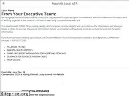 Sites similar to foothillsata.com