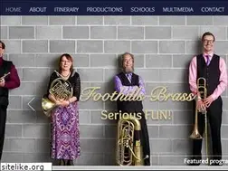 Sites similar to foothillsbrass.ca