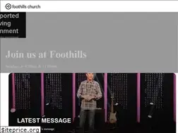 Sites similar to foothillscc.org