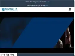 Sites similar to foothillschurch.org