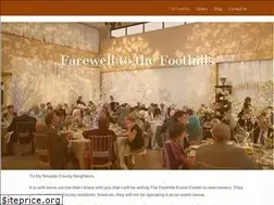 Sites similar to foothillsevents.com