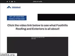 Sites similar to foothillsfirst.com