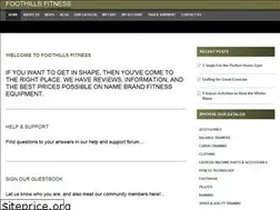 Sites similar to foothillsfitness.com