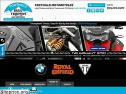 Sites similar to foothillsmotorcycles.com
