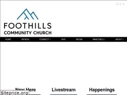 Sites similar to foothillsonline.com