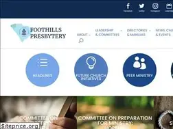 Sites similar to foothillspresbytery.org