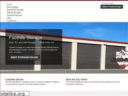 Sites similar to foothillsstoragemt.com