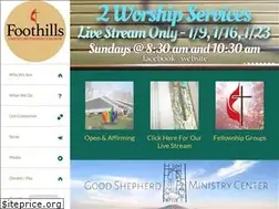Sites similar to foothillsumc.org
