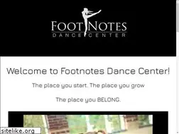Sites similar to footnotesdancecenter.com