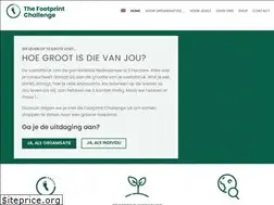 Sites similar to footprintchallenge.nl