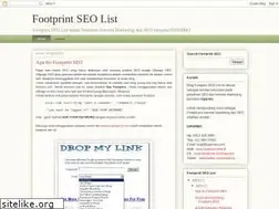 Sites similar to footprintseo.blogspot.com