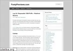 Sites similar to footypreviews.com
