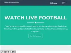 Sites similar to footystreams.com