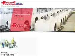Sites similar to foowell-valve.com