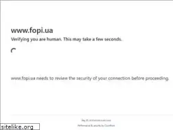 Sites similar to fopi.ua