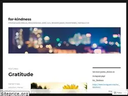 Sites similar to for-kindness.com