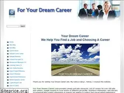 Sites similar to for-your-dream-career.com