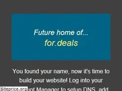 Sites similar to for.deals