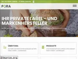 Sites similar to fora-gmbh.de