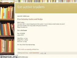 Sites similar to foractivetraders.blogspot.com