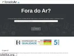 Sites similar to foradoar.org