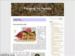 Sites similar to foragingforparrots.com