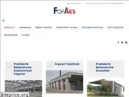 Sites similar to foraksprefabrik.com