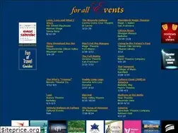Sites similar to forallevents.com