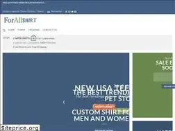 Sites similar to forallshirts.com