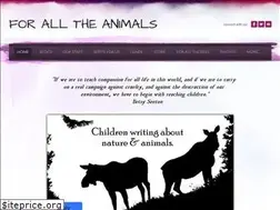 Sites similar to foralltheanimals.com