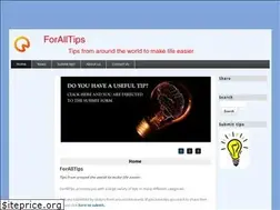 Sites similar to foralltips.com